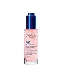 Uriage AGE ABSOLU serum za zrelu kožu 30 ml - ponovno obnavlja kožu s dvostrukim kolagen boosterom, koža odmah izgleda popunjeno, djeluje na 10 znakova starenja.