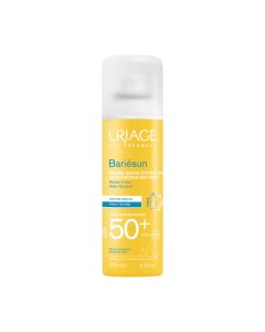 Uriage Bariesun SPF50+ mist 200 ml - ovaj izuzetno lagani mist, nevidljive teksture, osigurava suhi, neljepljiv finiš. Omogućuje jednostavnu primjenu, čak i na mokru kožu.