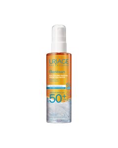 Uriage Bariesun SPF50+ vodica 200 ml - visoke zaštite idealna je za zaštitu kože od štetnih sunčevih zraka, pružajući hidrataciju i svježinu, za odrasle i djecu od 3 godine života.