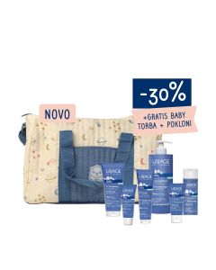 Uriage Bebe Prva torba 2025 - Uriage 1. linija za bebe pruža osjetljivoj dječjoj koži prilagođenu, prirodnu, sigurnu i stručnu njegu.