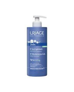 Uriage Prvo mlijeko za njegu kože - NOVO njegujuće mlijeko za kožu bebe u bočici s pumpicom od 500 ml