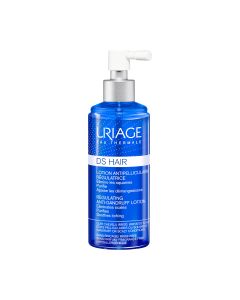 Uriage DS Losion 100 ml - potiče obnovu stanica, uklanja ljuskice (perut) i umiruje svrbež vlasišta. 83% manja površina i veličina ljuskica kod osoba s prhuti na vlasištu.