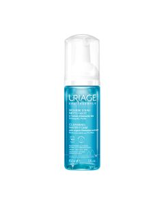 Uriage Pjena za pranje lica 150 ml - prozračne je kremaste teksture koja nježno čisti i uklanja šminku s lica i očiju. Koža je čista, mekana, glatka, a ten blistaviji. Za normalnu do mješovitu kožu.