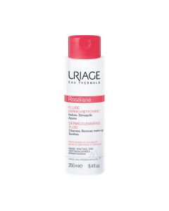 Uriage Roseliane Losion za čišćenje 250 ml - za čišćenje osjetljive kože sklone crvenilu. Nježno čisti i uklanja šminku, umiruje i dekongestira. Za lice i područje oko očiju.