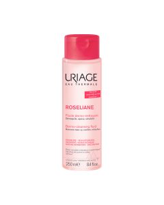Uriage Roseliane Losion za čišćenje 250 ml - za čišćenje osjetljive kože sklone crvenilu. Nježno čisti i uklanja šminku, umiruje i dekongestira. Za lice i područje oko očiju.
