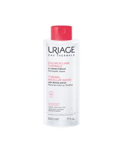 Uriage Termalna micelarna voda za osjetljivu kožu s ekstraktom marelice 500 ml - za nježno čišćenje i umirenje osjetljive kože lica i područja oko očiju.