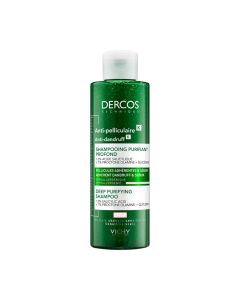 Vichy DERCOS Piling šampon za dubinsko čišćenje protiv prianjajuće prhuti i sebuma 200 ml
