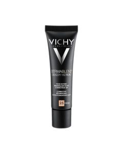 Vichy DERMABLEND 3D Korektivni puder za masnu kožu sklonu aknama s visokim stupnjem prekrivanja, 30 ml, 25 Nude