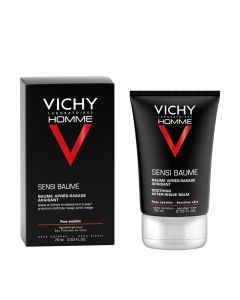Vichy HOMME SENSI-BAUME Nježni balzam poslije brijanja protiv iritacija osjetljive kože, 75 ml