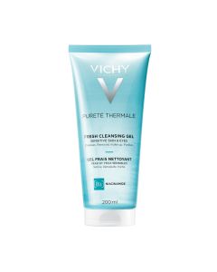 Vichy PURETÉ THERMALE Svježi gel za čišćenje osjetljive kože lica, 200 ml - savršeno čisti kožu od nečistoća i ostavlja osjećaj mekoće i svježine.