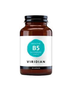 VIRIDIAN High five B5-complex i vitamin C 30 kapsula