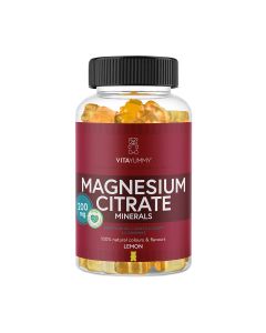 MAGNESIUM CITRATE 60 gumenih medvjedića - Sadrži magnezij koji ima ulogu u procesu dijeljenja stanica, doprinosi normalnoj psihološkoj funkciji.