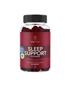 VITAYUMMY SLEEP SUPPORT 60 gumenih medvjedića -  Dodatak prehrani koji sadrži prirodne sastojke koji mogu pomoći pri uspavljivanju i osigurati mirniji san.