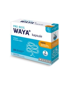 Waya biotic FORTE kapsule za odrasle i djecu, 15 kapsula