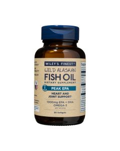 Wiley's Finest Wild Alaskan fish oil PEAK EPA 30 kapsula