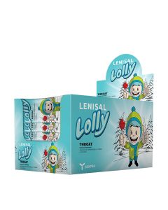 Yasenka LENISAL LOLLY Throat – KUTIJA (30 KOM) - Pored vitamina C koji jača imunitet i štiti od vanjskih utjecaja, lizalica sadrži bijeli sljez koji oblaže sluznicu grla i smanjuje kašalj, kadulju koja djeluje kao prirodni analgetik. Proizvodi su u svijet