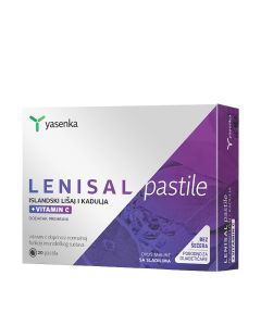 Yasenka Lenisal pastile islandski lišaj, kadulja i vitamin C