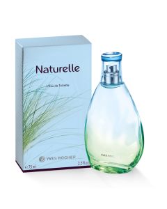 Yves Rocher Eau de Toilette Naturelle 75 ml - elegantan i dinamičan stil koji odaje počast sofisticiranog povjetarca prirode.