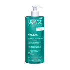 Uriage Hyseac gel za pranje mješovite i masne kože 500 ml - eliminira nečistoće i višak sebuma, savršeno poštujući epidermis, nježno se pjeni u kontaktu s vodom.