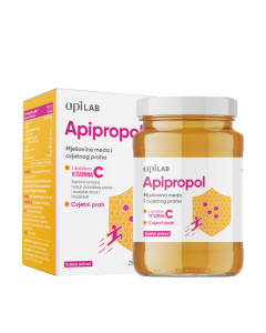 ApiLab APIPROPOL med 250 g - poboljšava opće zdravstveno stanje i djeluje okrepljujuće kod svih vrsta tjelesnih i umnih napora.