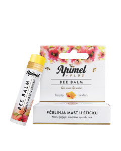 Apimel BEE BALM pčelinja mast u sticku 4,2 ml - pčelinja mast u sticku je idealna za njegu usana koje trebaju primjerenu zaštitu jer je koža na tom području jako osjetljiva.
