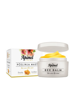 Apimel PČELINJA MAST 50 ml - hrani i mekša kožu, potiče perifernu cirkulaciju te ima blago antibiotičko djelovanje, djeluje regenerativno, daje koži elastičnost i svježiji izgled.