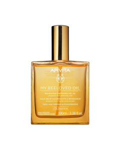 Apivita My Beeloved suho ulje za lice, kosu i tijelo 100 ml - 100% prirodno višenamjensko suho ulje, koje njeguje, štiti i obnavlja kožu tijela, kosu i lice, ostavljajući kožu suptilno mirisnom.