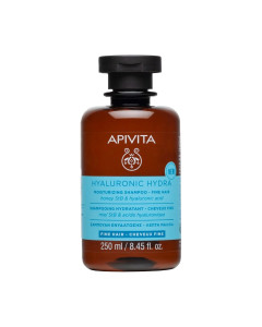 Apivita Šampon za hidrataciju tanke kose 250 ml - zadovoljite žeđ svoje kose uz potpuno novi hyaluronic hydra hidratantni šampon za tanku kosu.