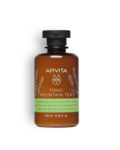 Apivita TONIC MOUNTAIN TEA gel za tuširanje s eteričnim uljima