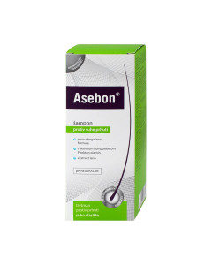 Asebon Šampon protiv suhe prhuti suho vlasište 200 ml