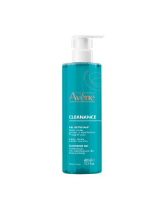 Avène Cleanance gel za čišćenje 400 ml - pročišćavajući, lagano pjenušavi gel za čišćenje za masnu kožu i/ili kožu sklonu aknama, pogodan je i za osobe koje nose kontaktne leće.
