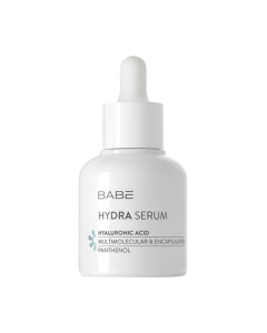 BABÉ Hydra Serum 30 ml - Njegova sinergistička kombinacija aktivnih sastojaka s 4 vrste hijaluronske kiseline zajedno s pantenolom, hidratizira kožu.
