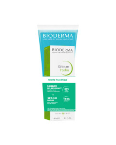 Bioderma Sebium pjenušavi gel 200 ml + Sebium Hydra krema 40 ml SET - tretmani za njegu mješovite do masne kože sklone aknama.