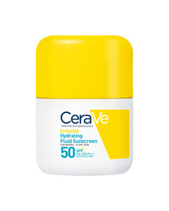 CeraVe Nevidljivi hidratantni fluid za zaštitu od sunca, SPF 50, visoka zaštita, 50 ml - štiti od štetnih UV zraka, aktivno jača njezinu prirodnu barijeru, istovremeno pružajući cjelodnevnu hidrataciju za kožu.