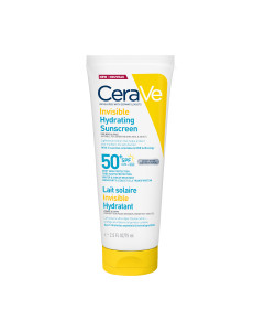 CeraVe Nevidljivi losion za zaštitu od sunca, SPF 50+, vrlo visoka zaštita 75 ml - učinkovito štiti vašu kožu od štetnih UV zraka, te aktivno jača njezinu prirodnu barijeru, istovremeno pružajući cjelodnevnu hidrataciju.