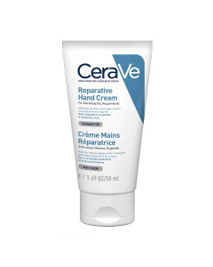 CeraVe Obnavljajuća krema za ekstremno suhe, grube ruke, 50 ml - hidratizira vaše ruke, umiruje kožu i obnavlja njezinu prirodnu barijeru formulom koja sadržava hijaluronsku kiselinu.