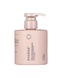 DAVORE Body and face cleansing gel 300 ml - 100% je bez sapuna i formuliran za održavanje prirodne razine vlažnosti kože kako se ne bi isušila nakon upotrebe.