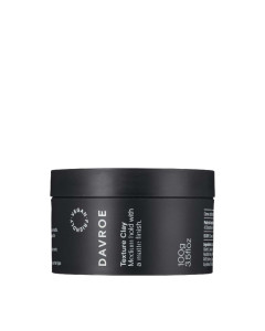 DAVROE Texture Clay - glina za učvršćivanje 100 g - za srednje učvršćivanje s mat završnim slojem, zagladite kosu, dobijte volumenu i definiciji.