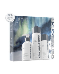 Dermalogica Let it glow Kit - postignite blistaviju, glađu i zdraviju kožu uz prepoznatljivi Dermalogica set za čišćenje.