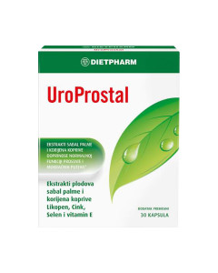 Dietpharm UroProstal kapsule A30 DUOPACK - Za održavanje zdravlja prostate. Za normalnu funkciju mokraćnih puteva.