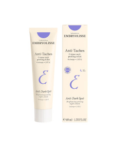 Embryolisse Anti dark spot night krema 40 ml - aktivni sastojci u kombinaciji s AHA kiselinama iz kavijar i limete, ovaj noćni tretman djeluje kao nježan piling na sve vrste mrlja.