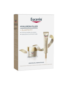 Eucerin Hyaluron-Filler Elasticity SET noćna krema 50 ml + krema za područje oko očiju SPF20 15 ml 2025 - anti age dnevna i noćna njega za lice sa zaštitnim faktorom.