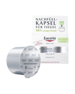 Eucerin Hyaluron-Filler dnevna krema za suhu kožu s SPF 15 i UVA zaštitom refill 50 ml