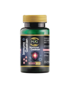 HUG YOUR LIFE Imuno Galaktan 60 kapsula - podržava imunitet svaki dan, jača prirodnu obranu, štiti stanice od stresa, održava energiju, potiče mentalnu bistrinu, za normalnu mišićnu funkciju.