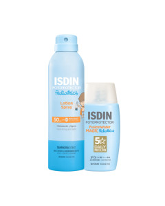 ISDIN Fotoprotector Transparent Spray Wet Skin Pediatrics SPF50 250 ml i Fusion Water Magic SPF50 50 ml