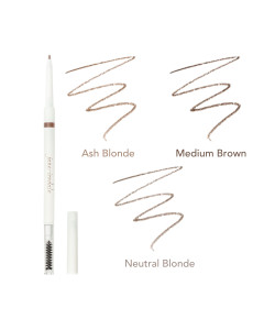 jane iredale PureBrow Precision Pencil 0,09 g - precizna olovka u četiri prirodne nijanse sa štapićem na uvlačenje - za obrve iscrtane kao rukom profesionalca.