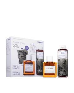 KORRES BLACK PEPPER SET toaletna vodica 50 ml + GRATIS gel za tuširanje 250 ml
