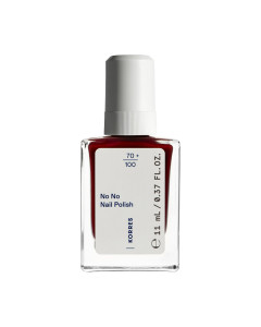 KORRES No No Lak za nokte 57 WINE RED 11 ml - s gel‑efektom i visokom prekrivnošću za intenzivan rezultat boje, brzo se suši, izuzetno je postojan, otporan na listanje i pruža intenzivan sjaj.