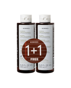 KORRES LAUREL & ECHINACEA šampon 1+1 GRATIS - uravnotežujući šampon sa salicilnom kiselinom koja ljušti vlasište uklanjajući ljuskice i provitaminom B5 koji umiruje svrbež.