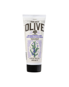 KORRES OLIVE & ROSEMARY FLOWER krema za tijelo 200 ml - Hidratantna krema za tijelo obogaćena extra djevičanskim maslinovim uljem koje je prirodan izvor vitamina i antioksidansa.